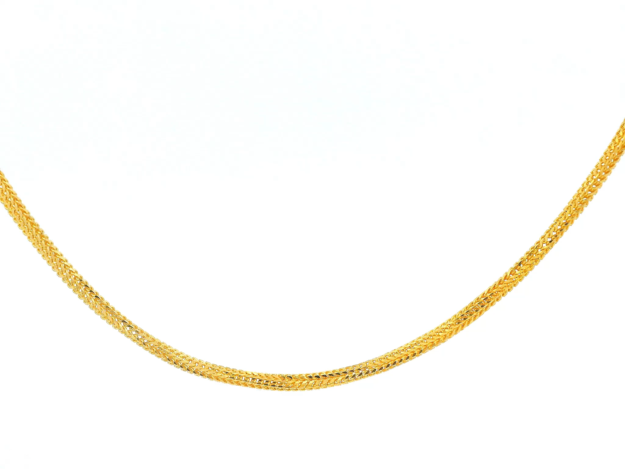 22K Yellow Gold Chain with Lobster Lock