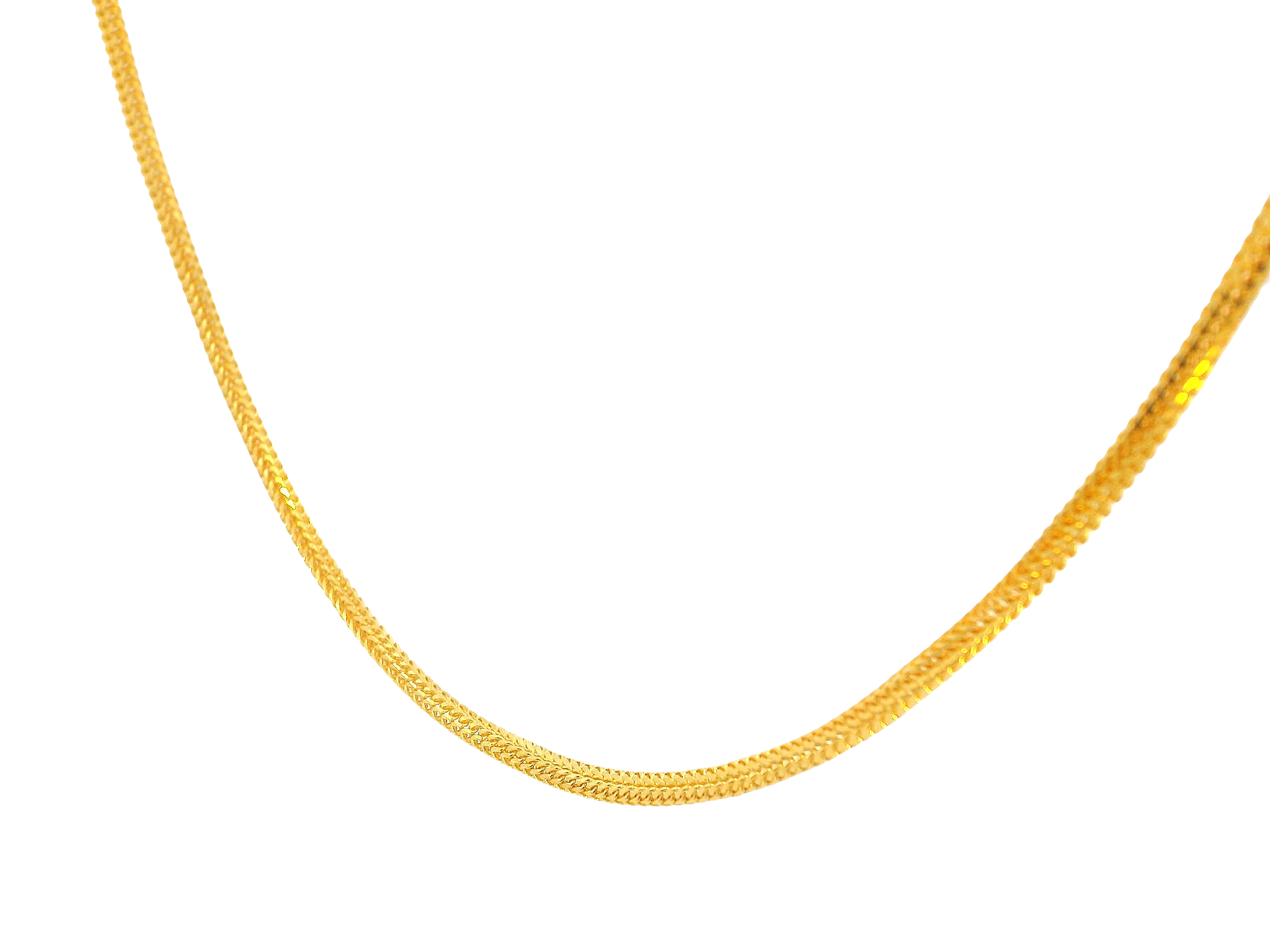 22K Yellow Gold Chain with Lobster Lock