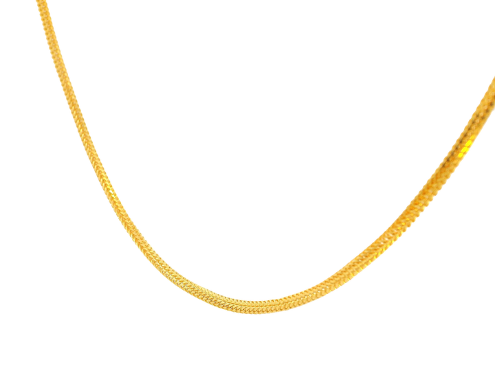 22K Yellow Gold Chain with Lobster Lock