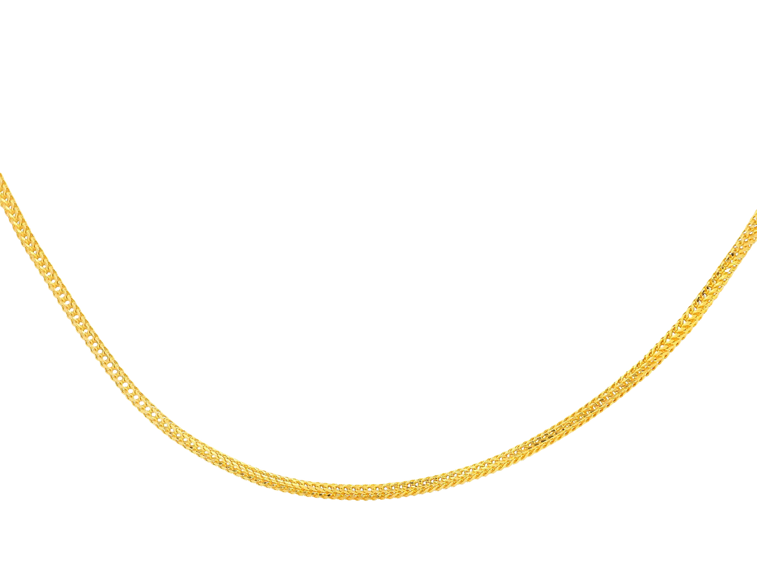 22K Yellow Gold Chain with Lobster Lock