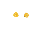 22K Yellow Gold Stud Earrings