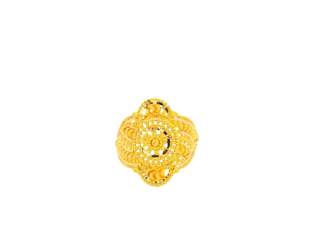 22K Yellow Gold Ring