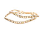 22K Yellow + White Gold Bangles