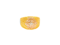 22K Tri-Color Gold Ring