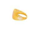 22K Tri-Color Gold Ring