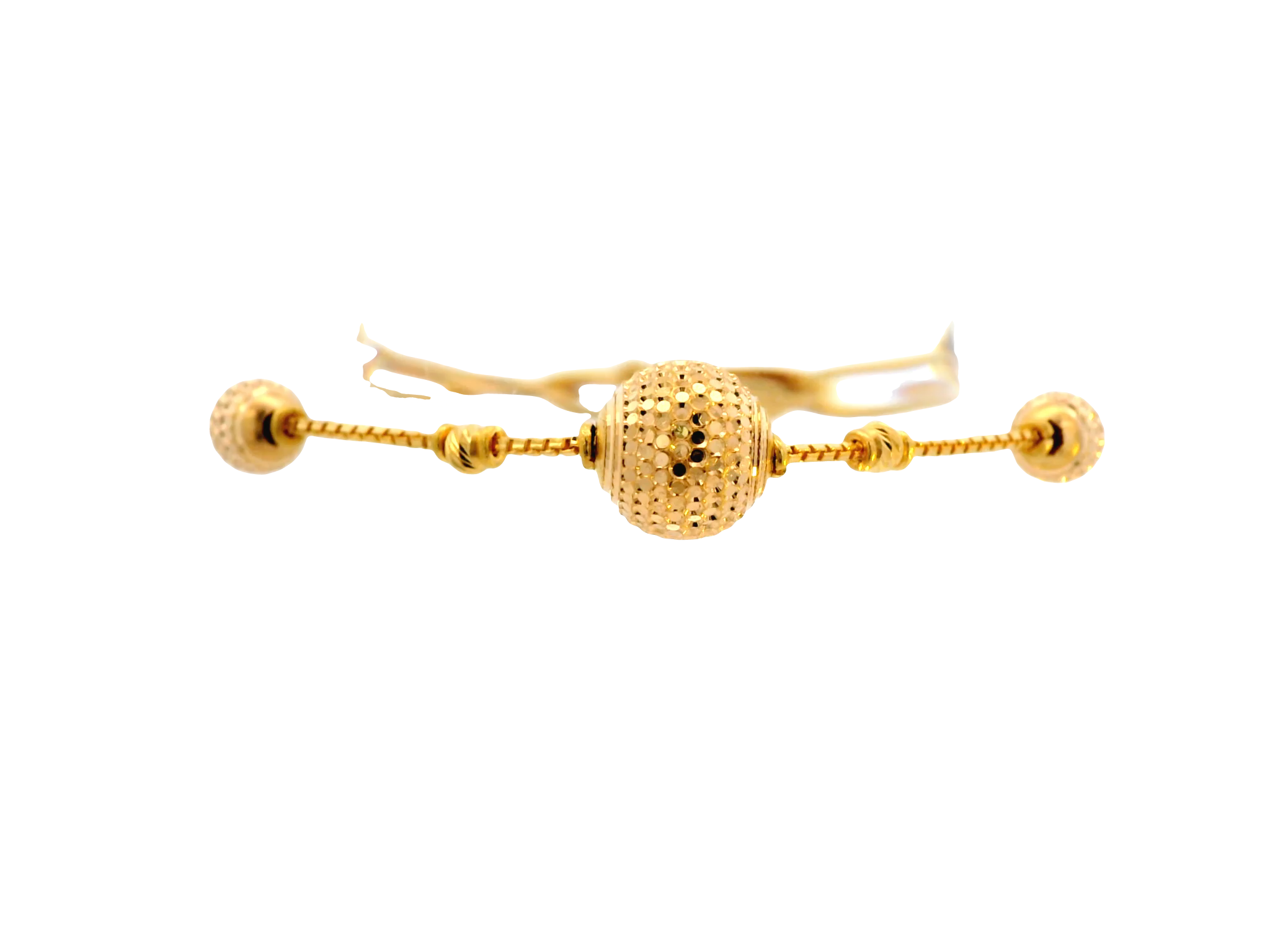 22K Yellow Gold Ladies Bracelet with Lobster Lock