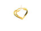 22K Yellow Gold Hoop Earrings