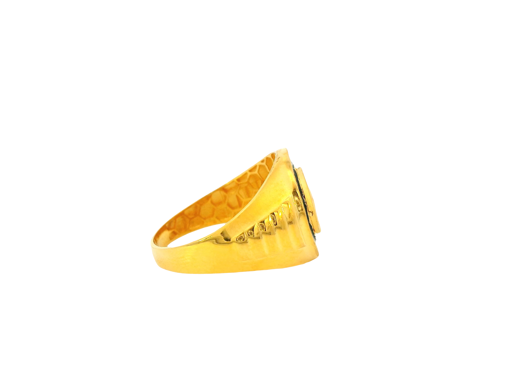 22K Yellow Gold Men’s Ring