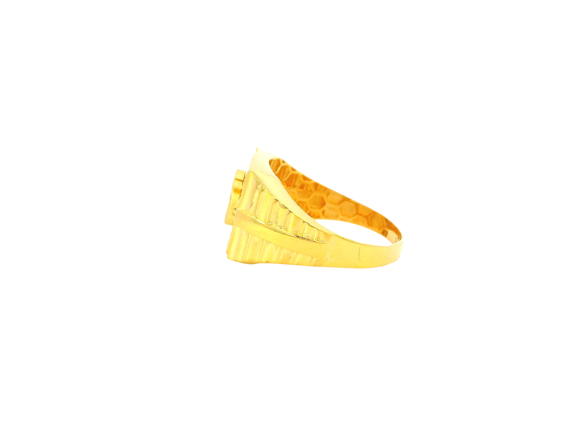 22K Yellow Gold Men’s Ring