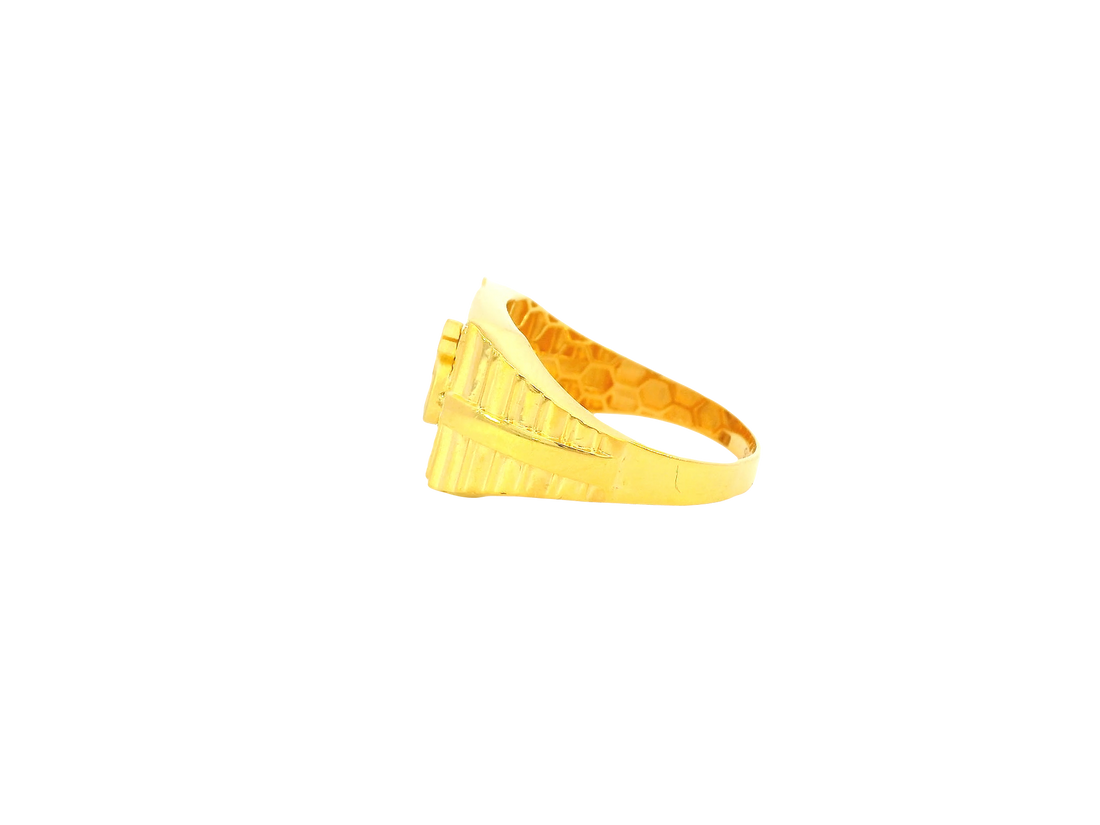 22K Yellow Gold Men’s Ring