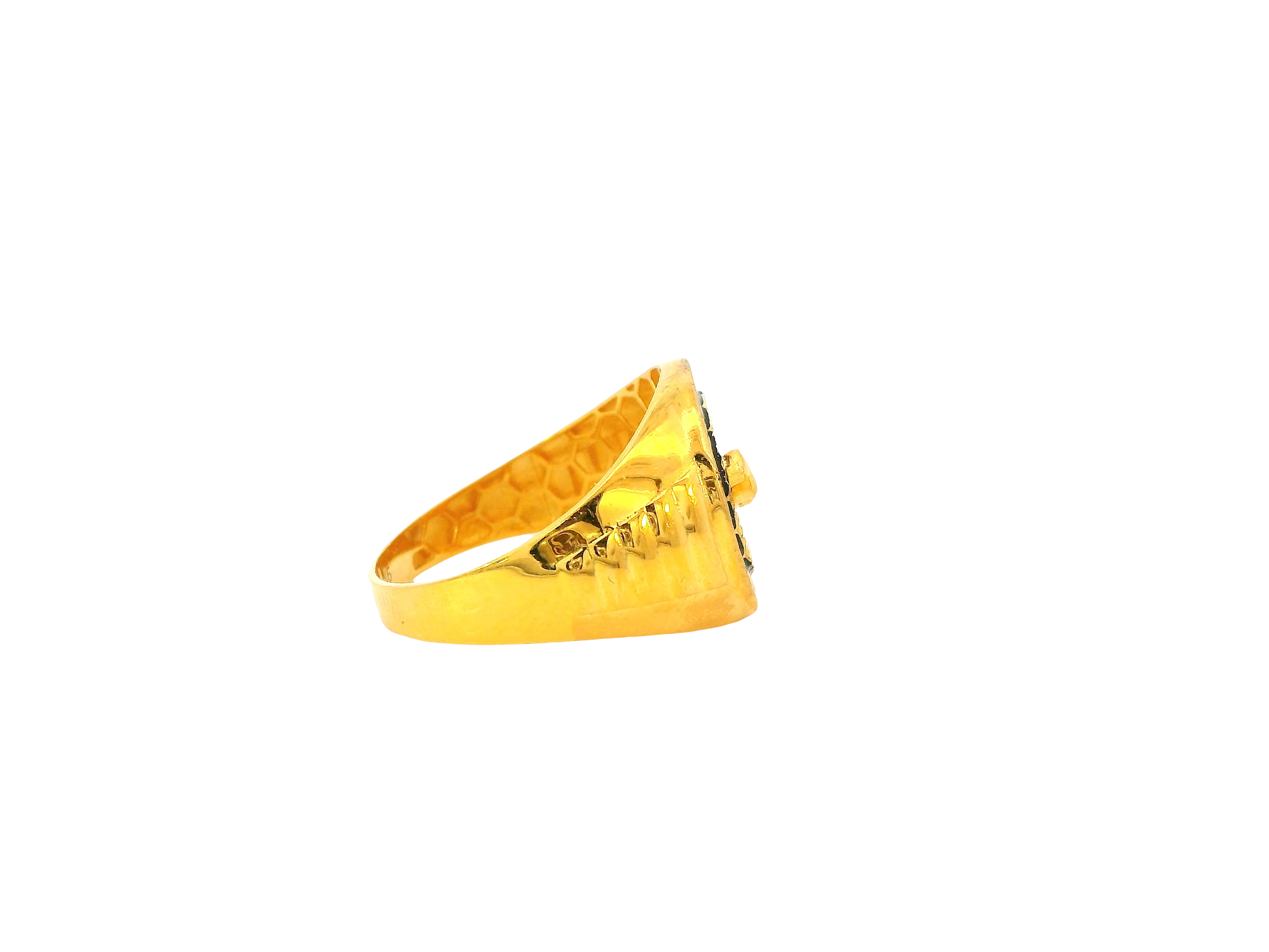 22K Yellow Gold Men’s Ring