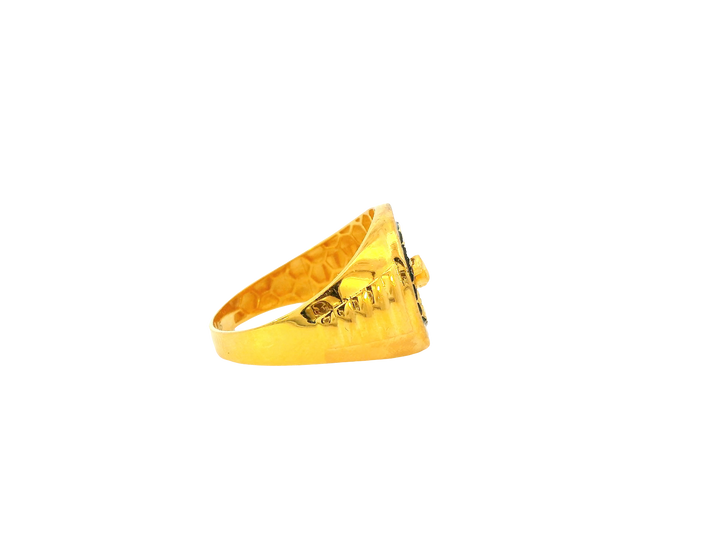 22K Yellow Gold Men’s Ring