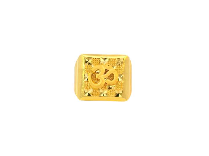 22K Yellow Gold Men’s Ring