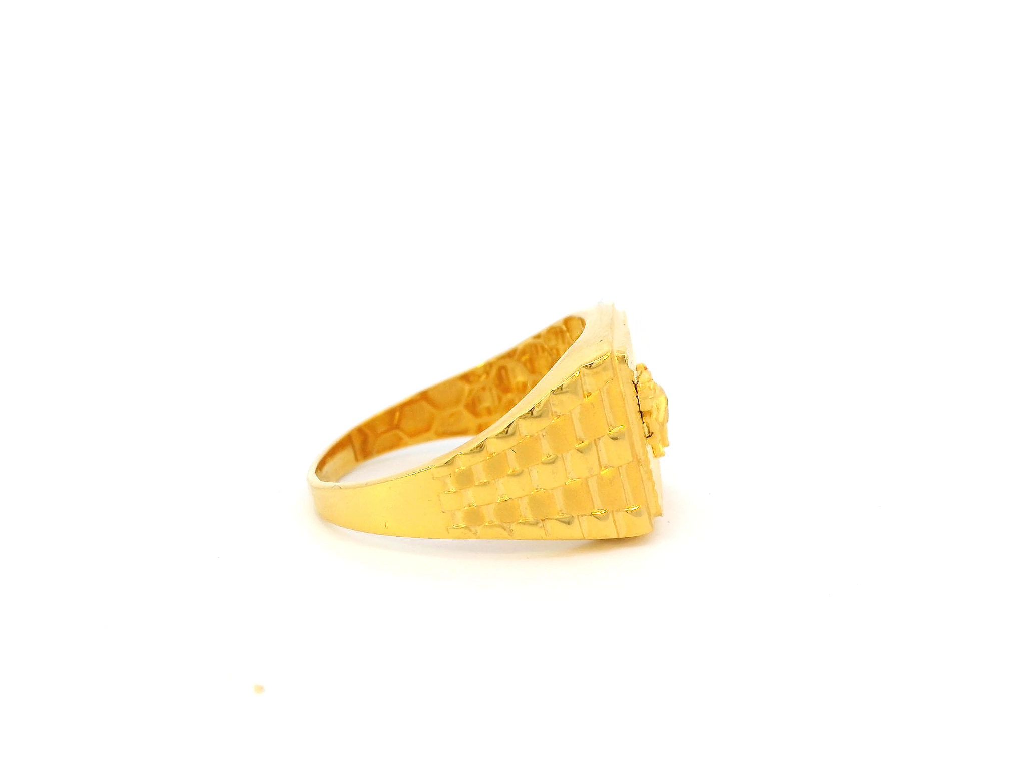 22K Yellow Gold Men’s Ring