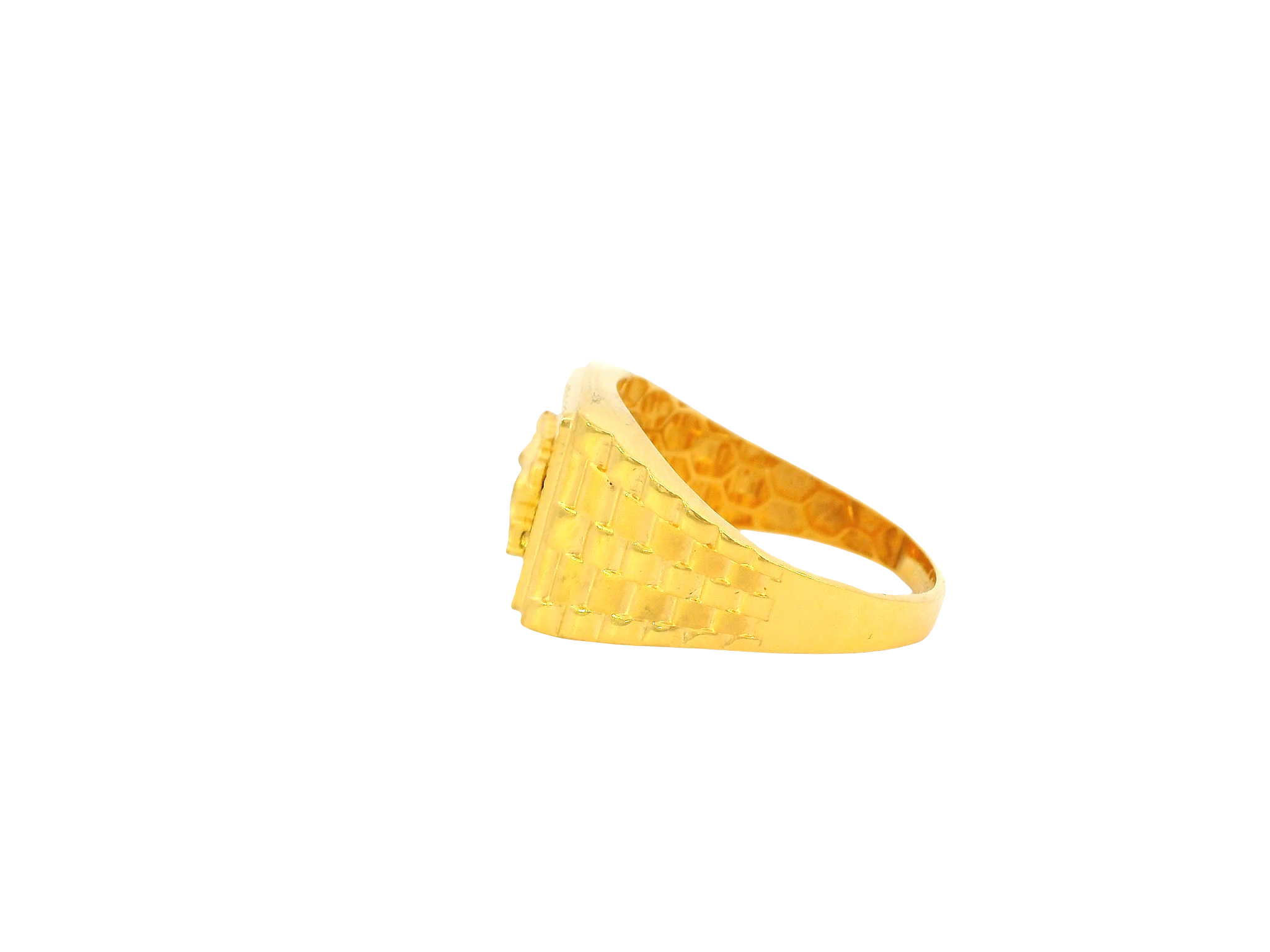 22K Yellow Gold Men’s Ring