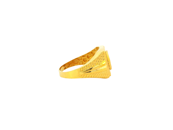 22K Yellow Gold Men’s Ring