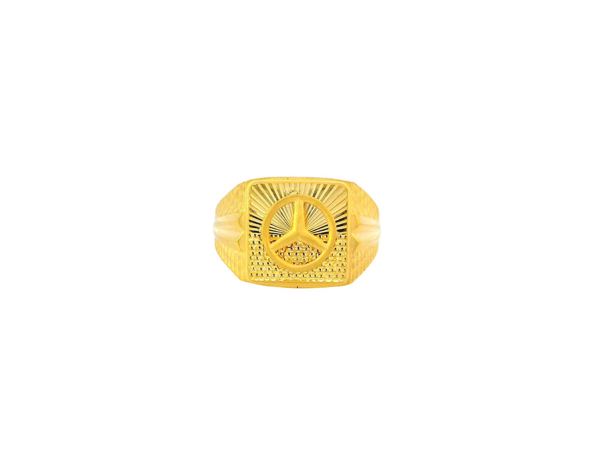 22K Yellow Gold Men’s Ring