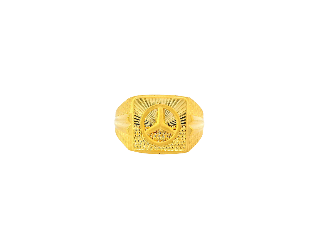 22K Yellow Gold Men’s Ring