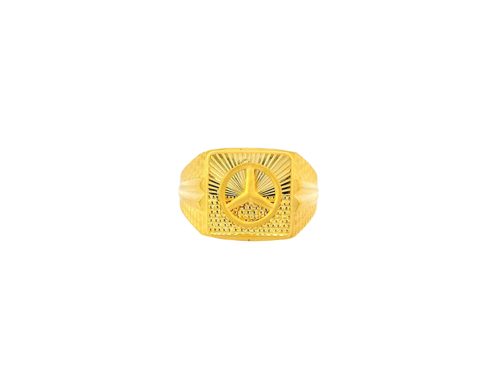 22K Yellow Gold Men’s Ring