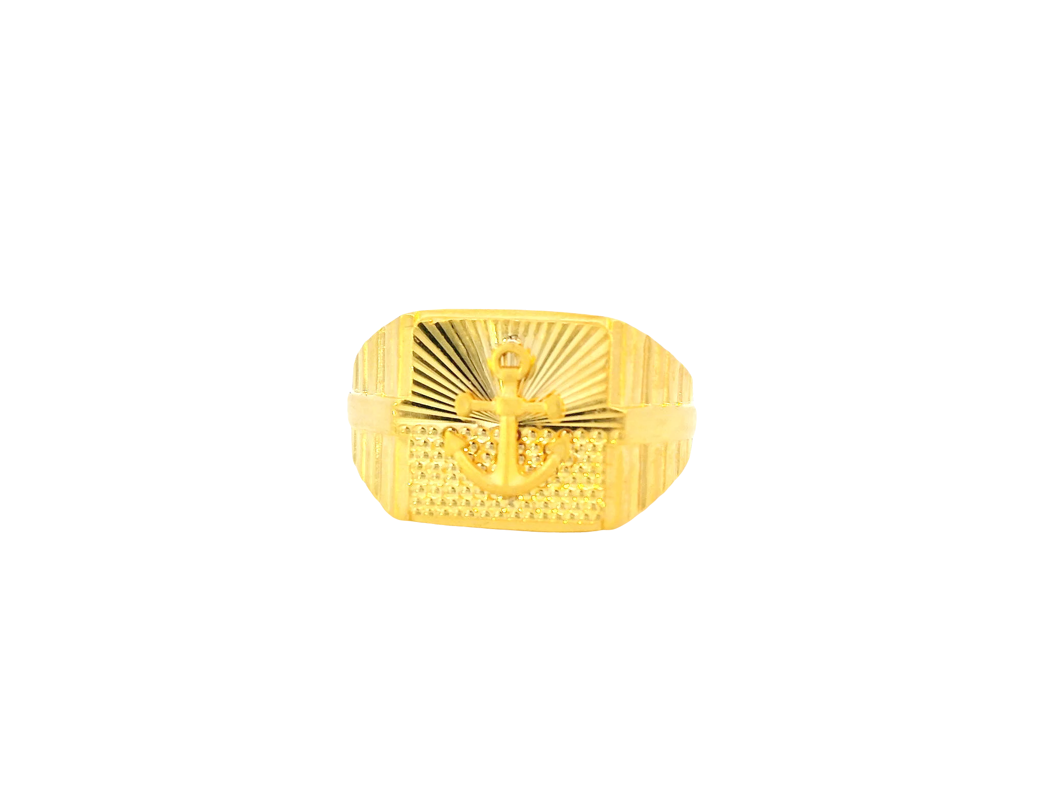 22K Yellow Gold Men’s Ring