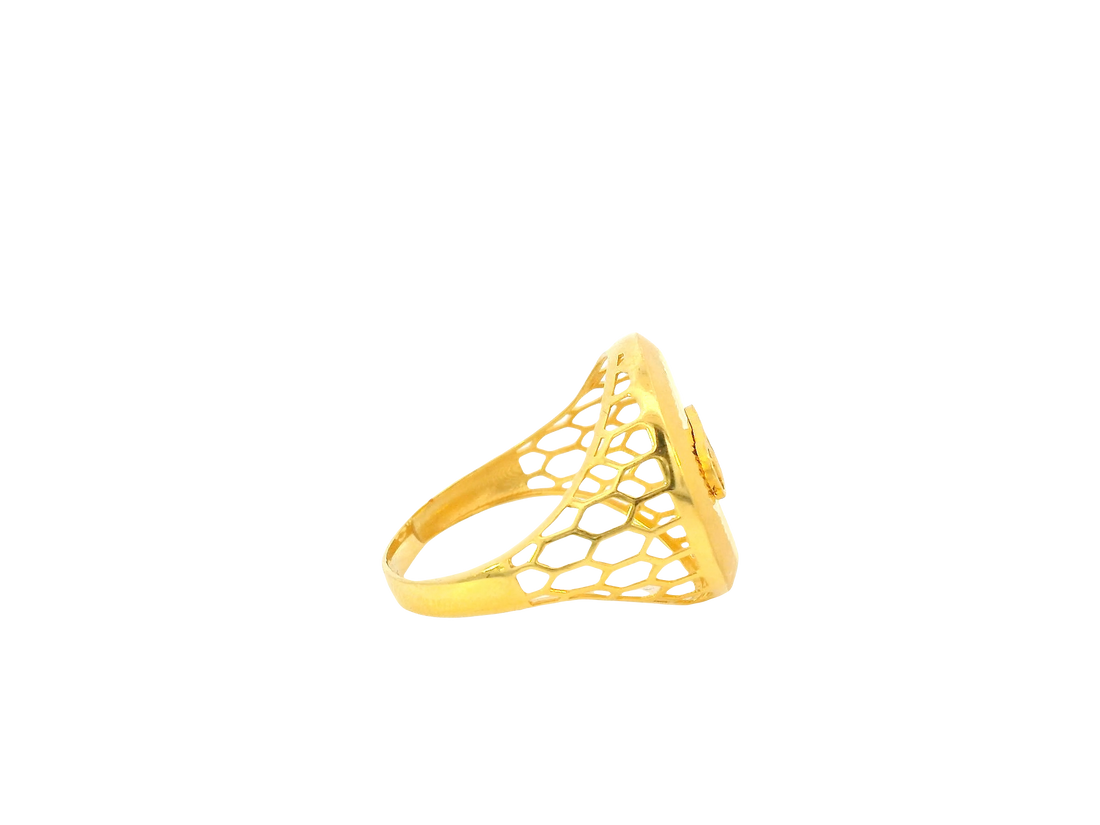 22K Yellow Gold Men’s Ring