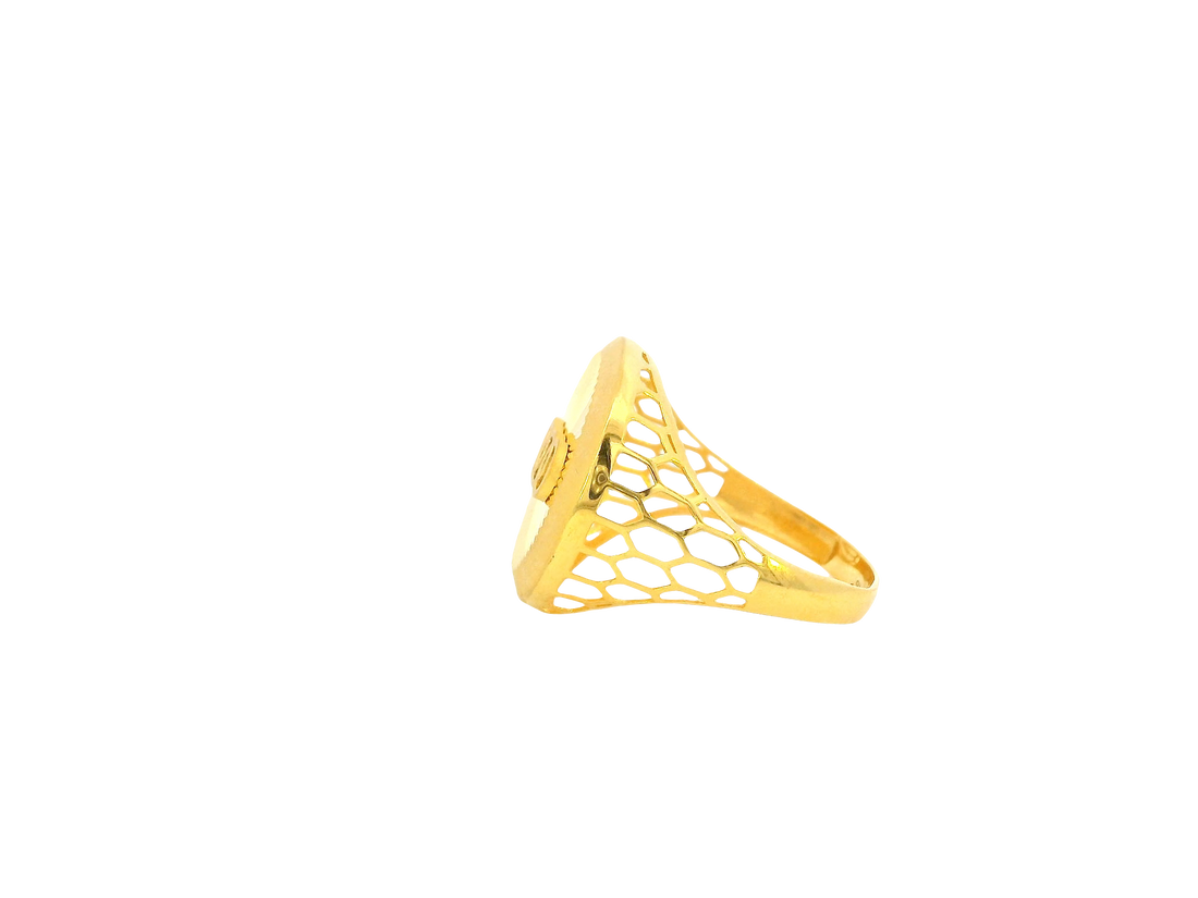 22K Yellow Gold Men’s Ring