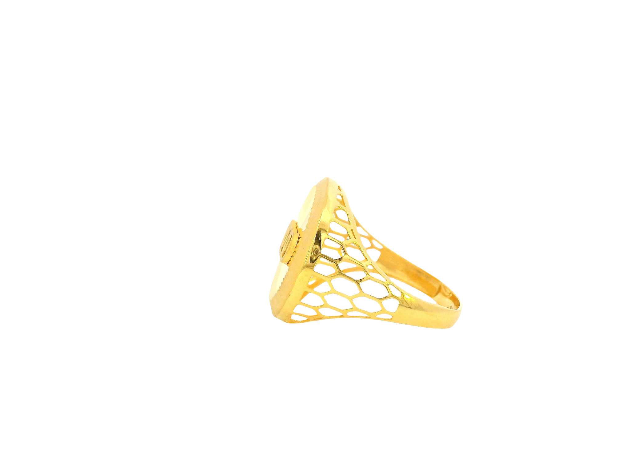 22K Yellow Gold Men’s Ring