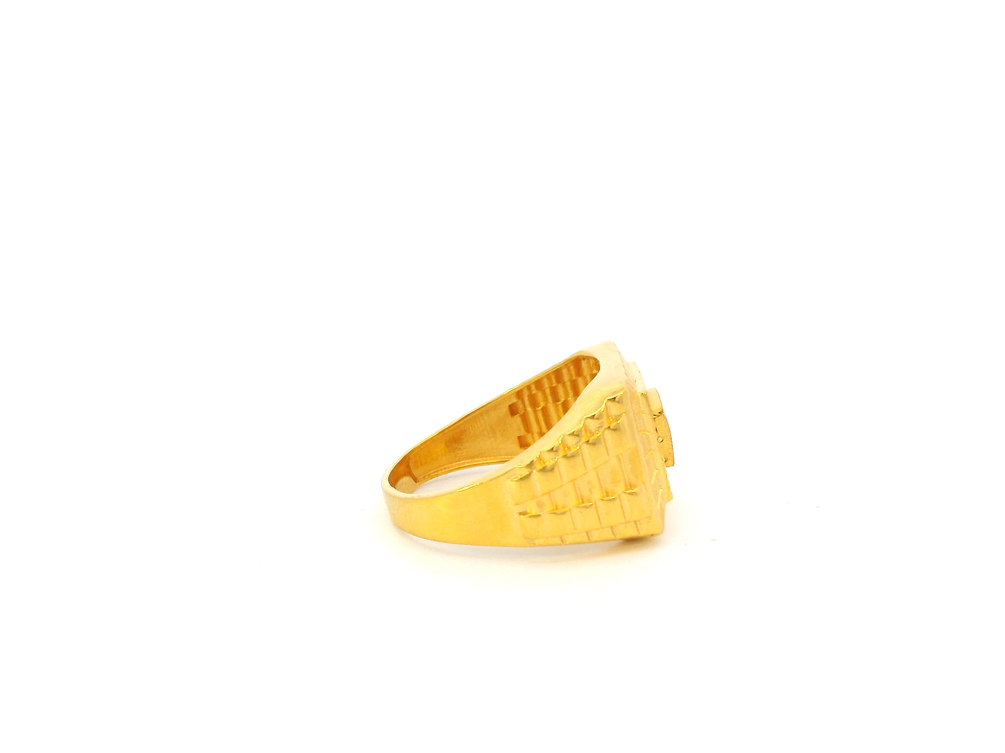 22K Yellow Gold Men’s Ring