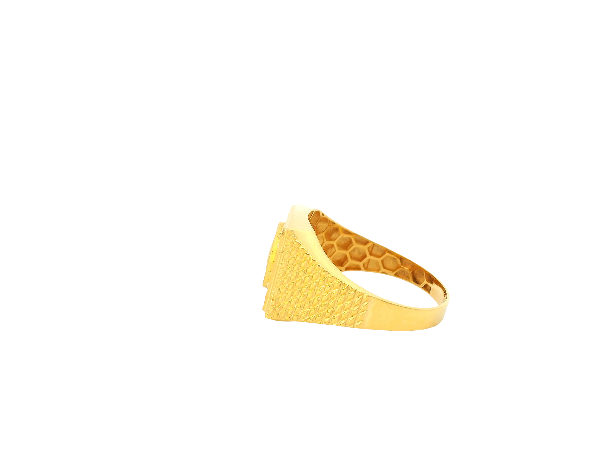 22K Yellow Gold Men’s Ring