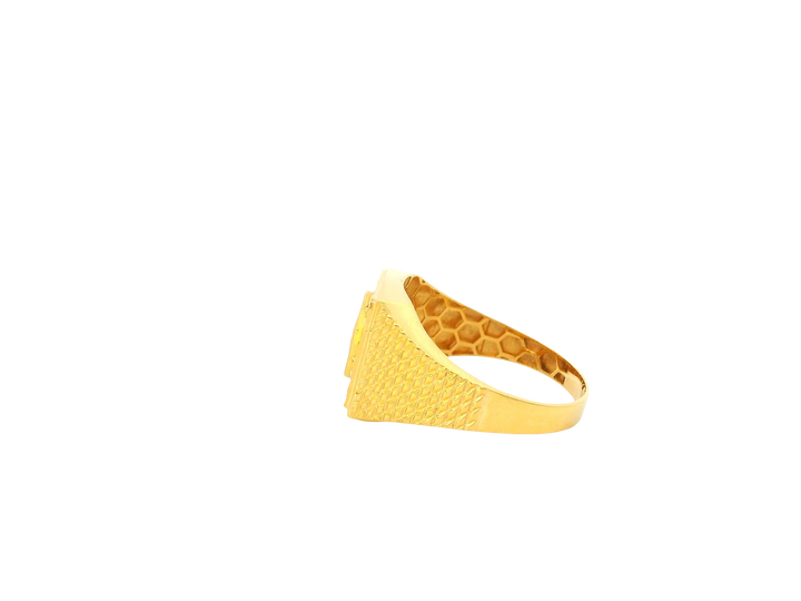 22K Yellow Gold Men’s Ring