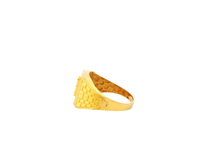 22K Yellow Gold Men’s Ring