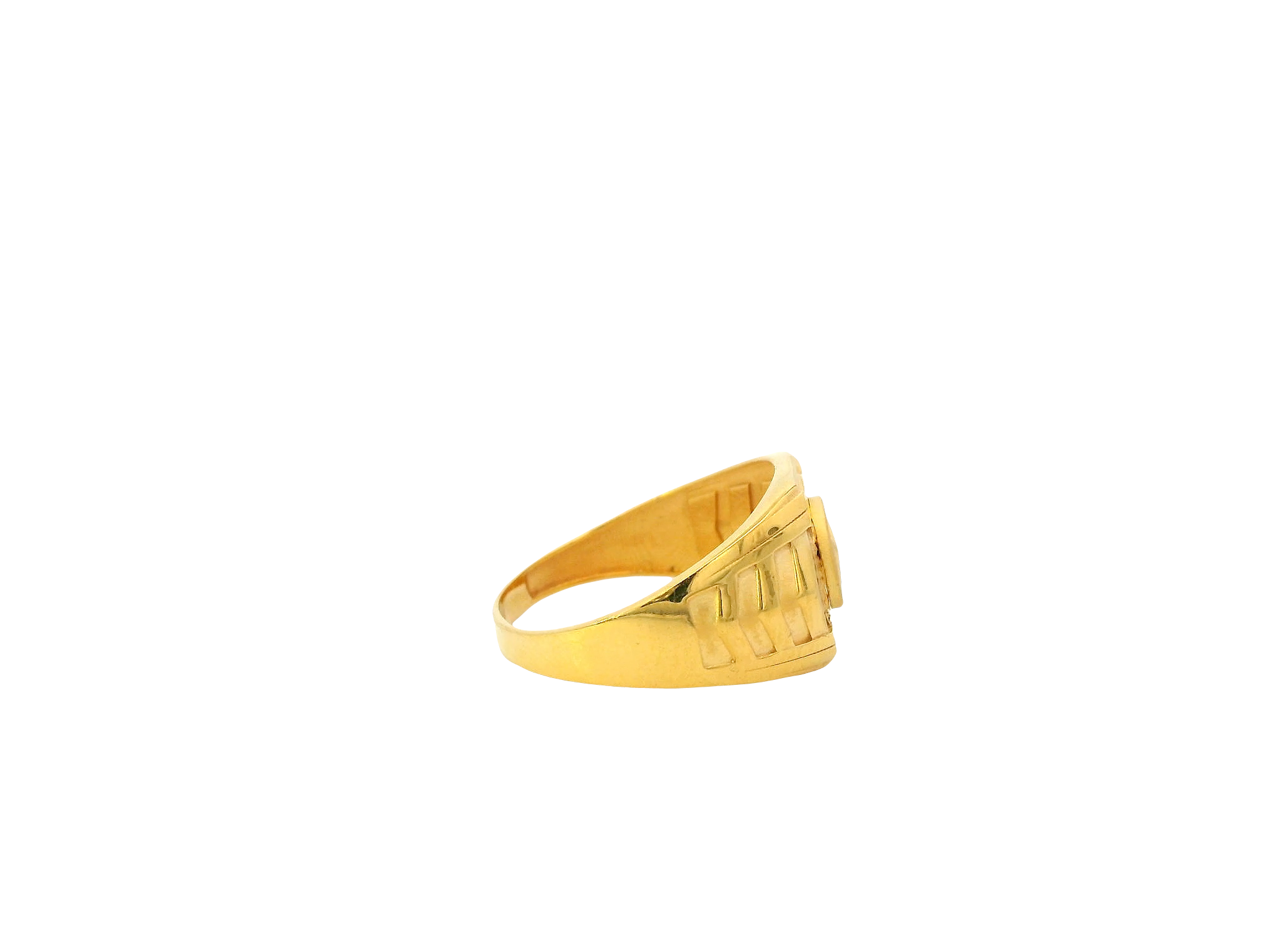 22K Yellow Gold Men’s Ring