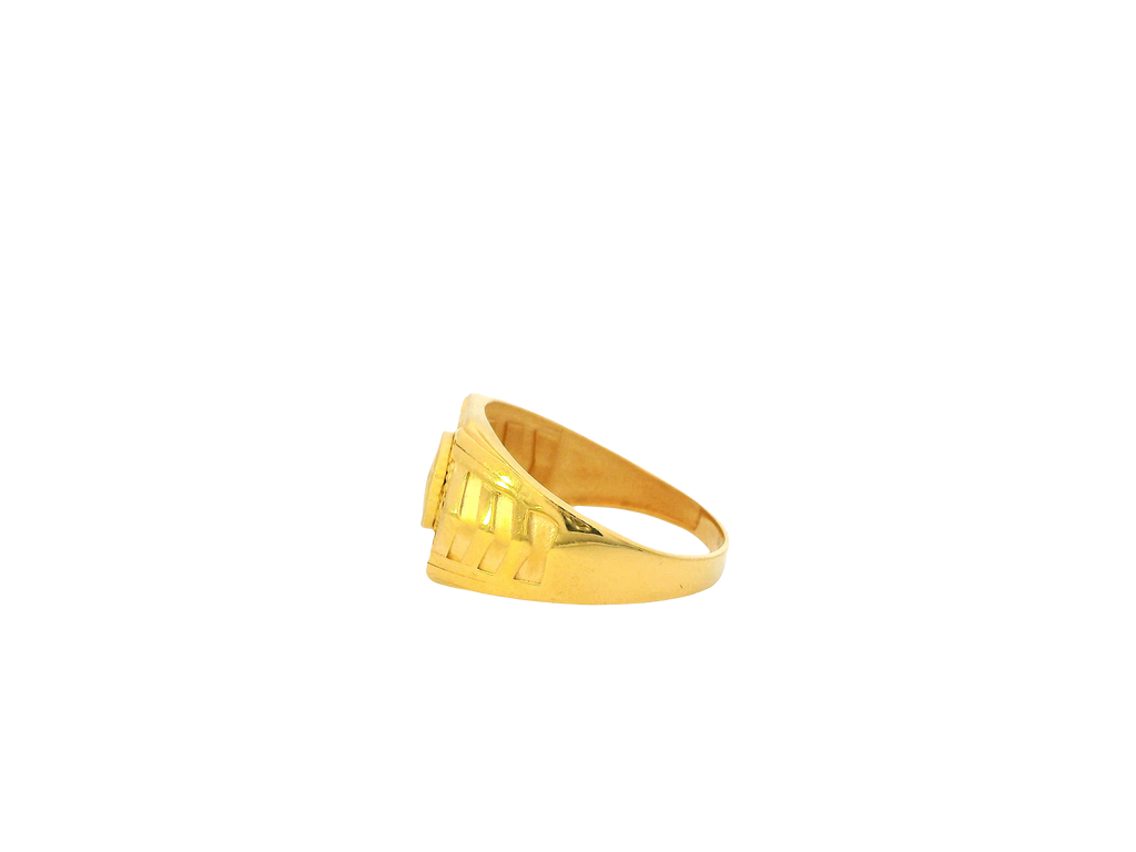 22K Yellow Gold Men’s Ring