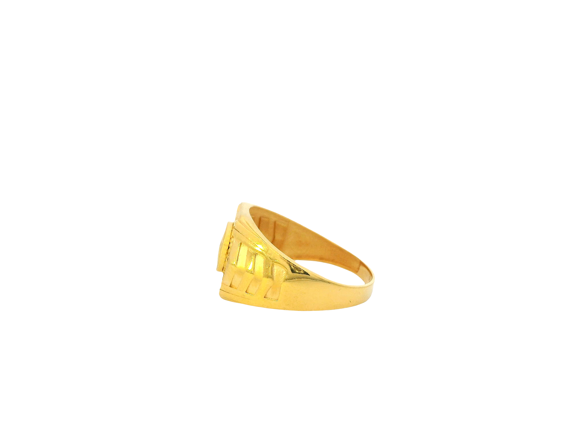 22K Yellow Gold Men’s Ring
