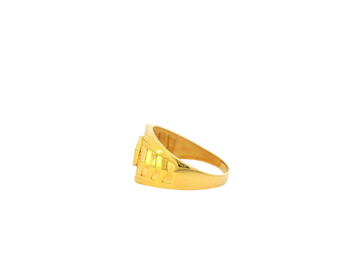 22K Yellow Gold Men’s Ring