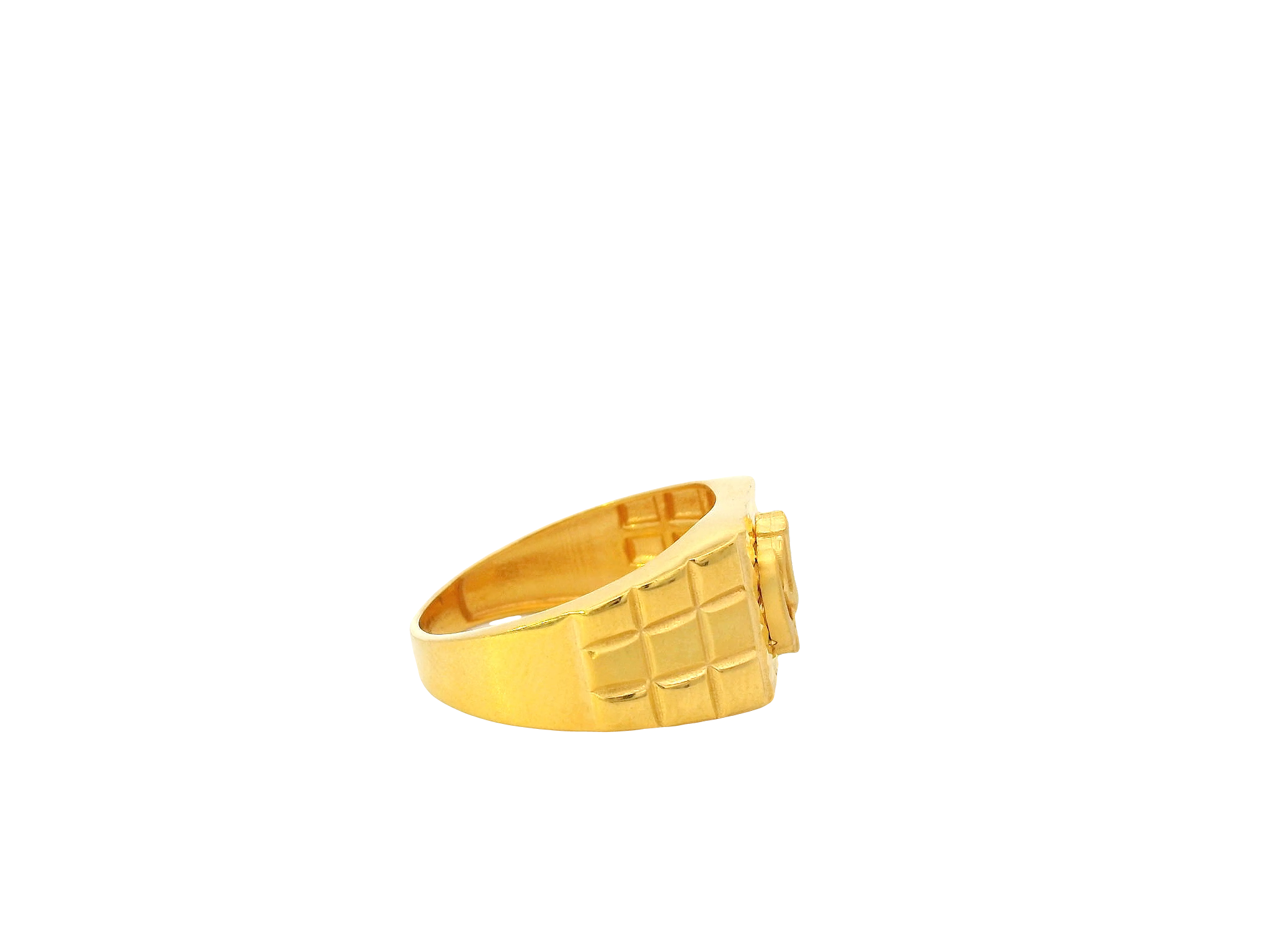 22K Yellow Gold Men’s Ring