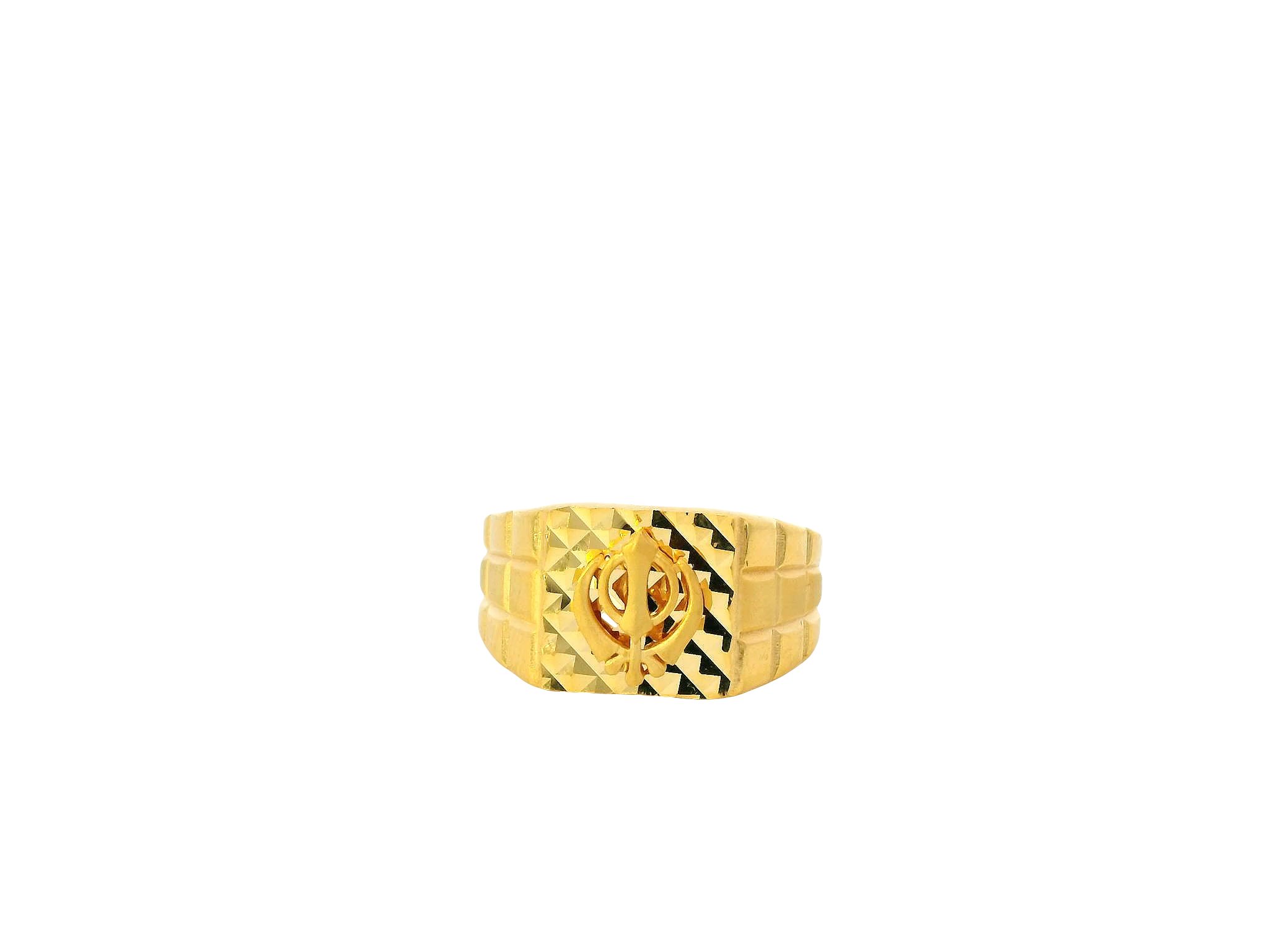 22K Yellow Gold Men’s Ring
