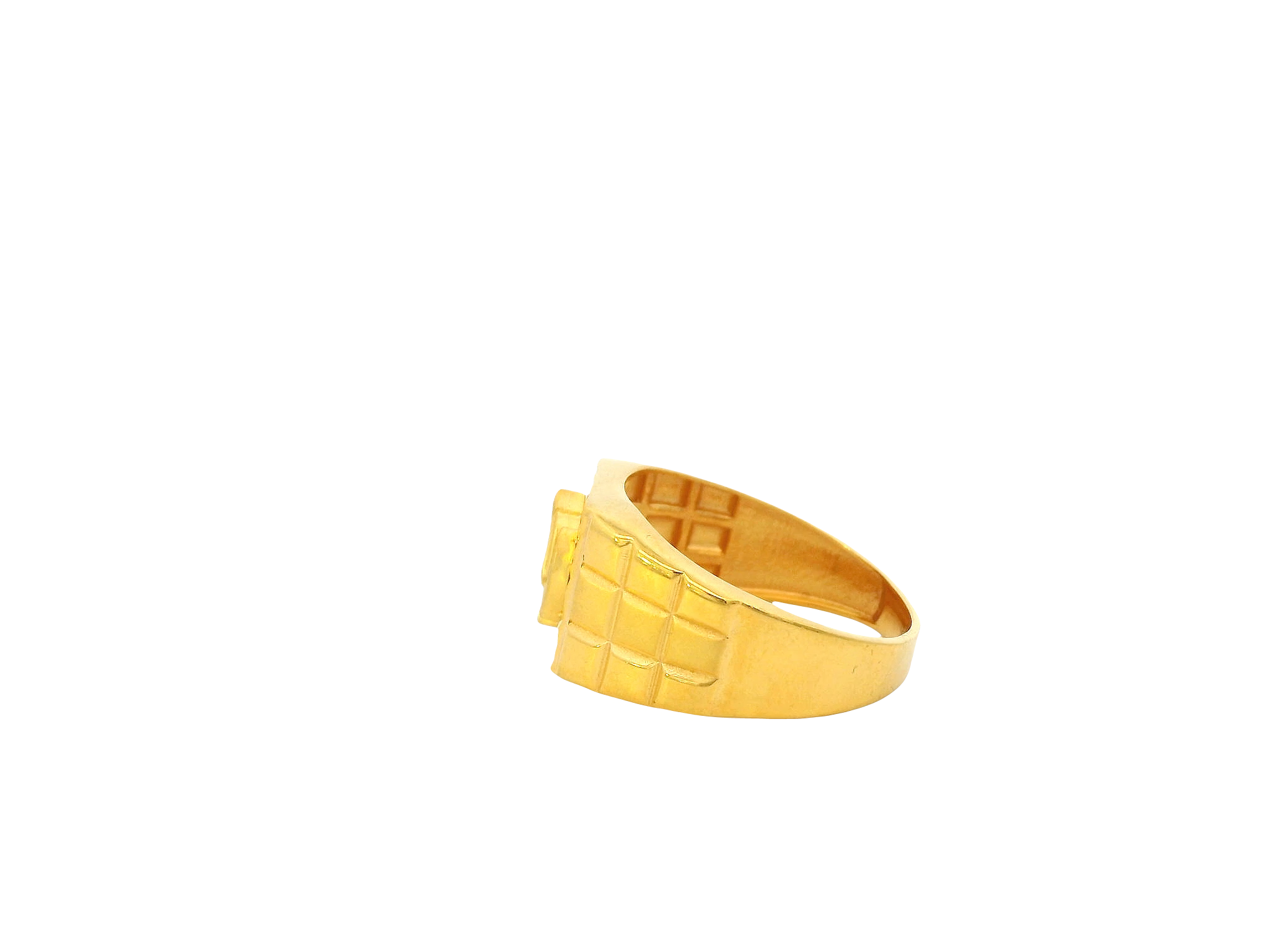 22K Yellow Gold Men’s Ring