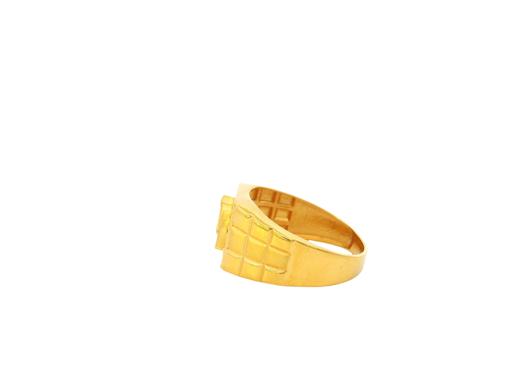 22K Yellow Gold Men’s Ring