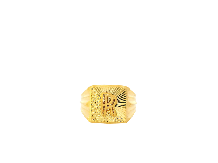 22K Yellow Gold Men’s Ring