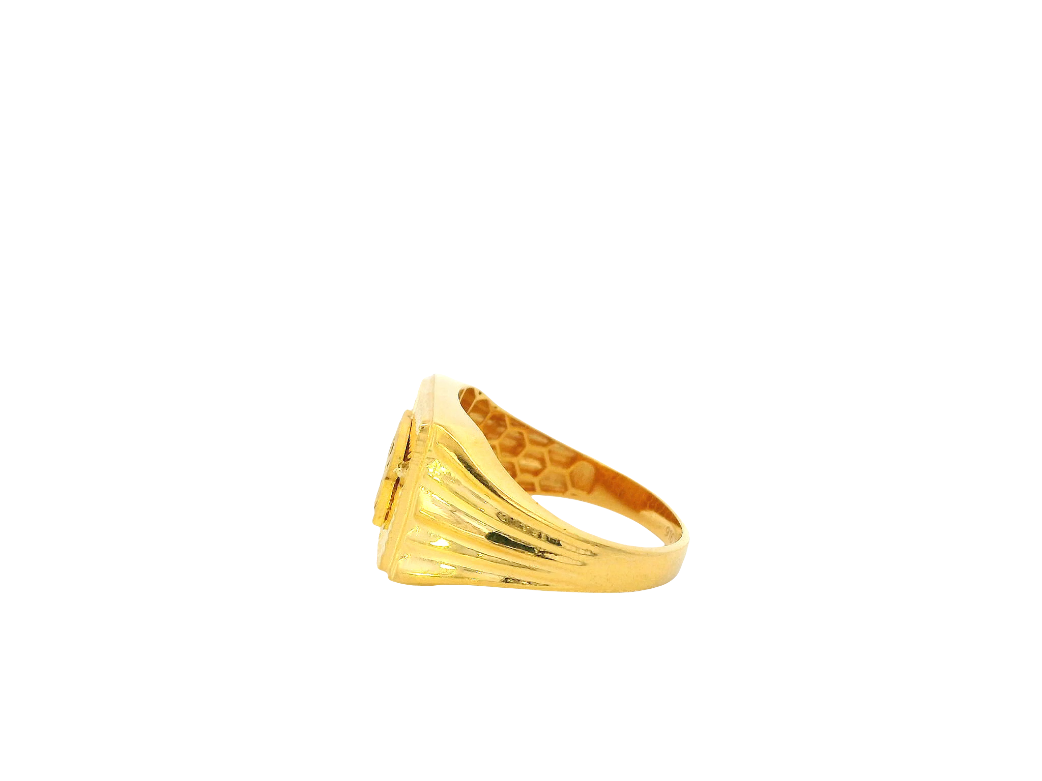 22K Yellow Gold Men’s Ring