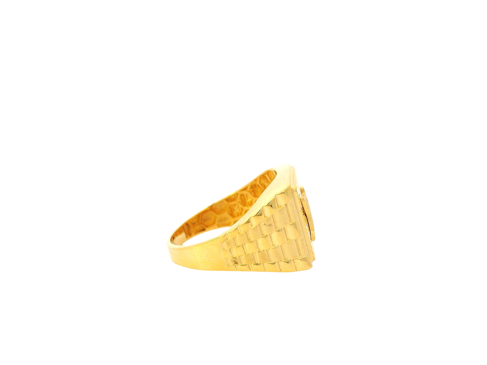 22K Yellow Gold Men’s Ring