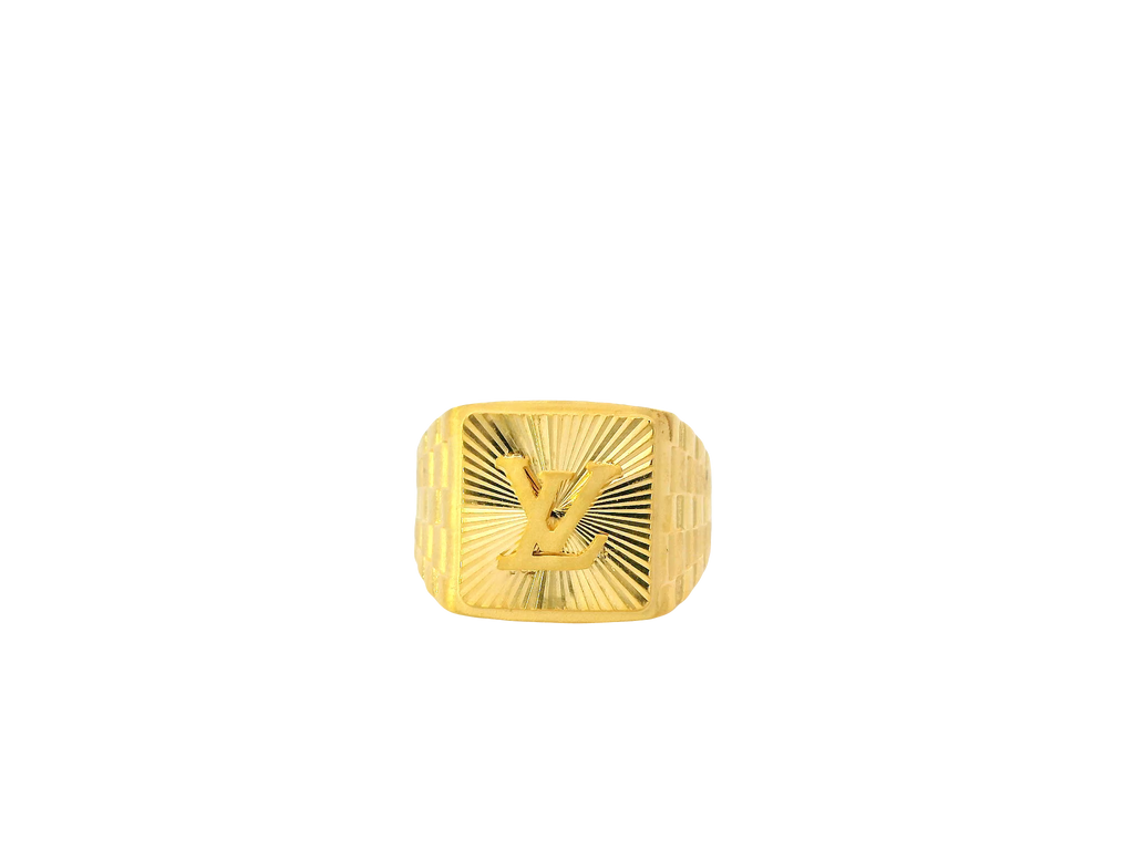22K Yellow Gold Men’s Ring