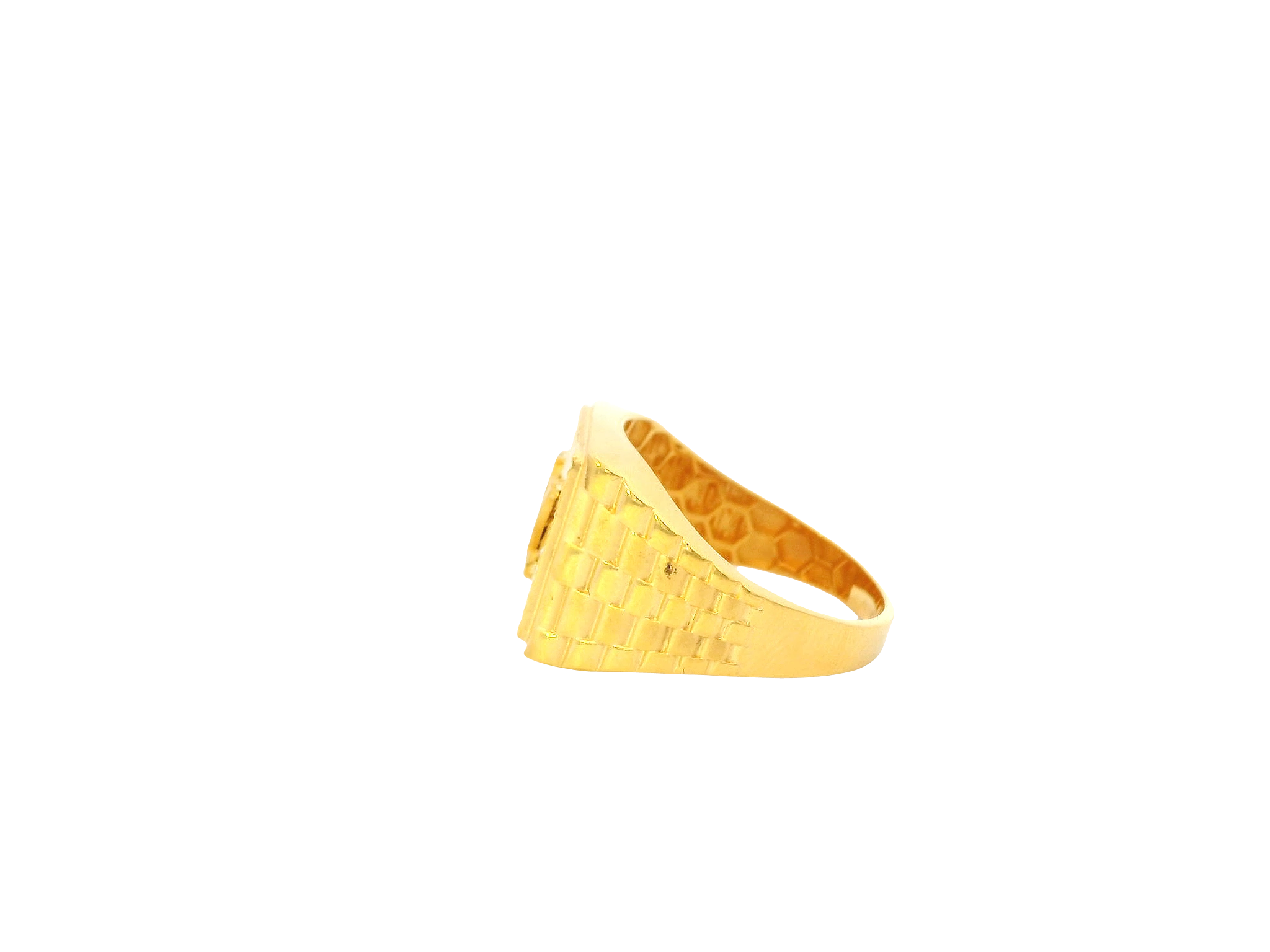 22K Yellow Gold Men’s Ring