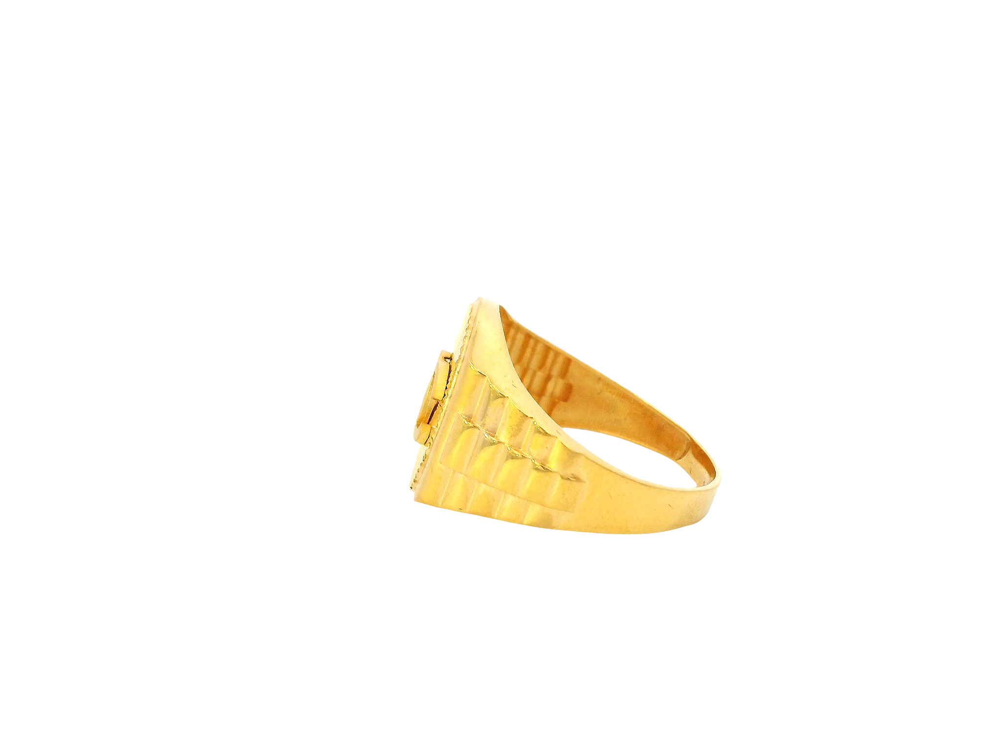 22K Yellow Gold Men’s Ring