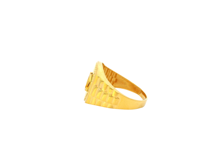 22K Yellow Gold Men’s Ring