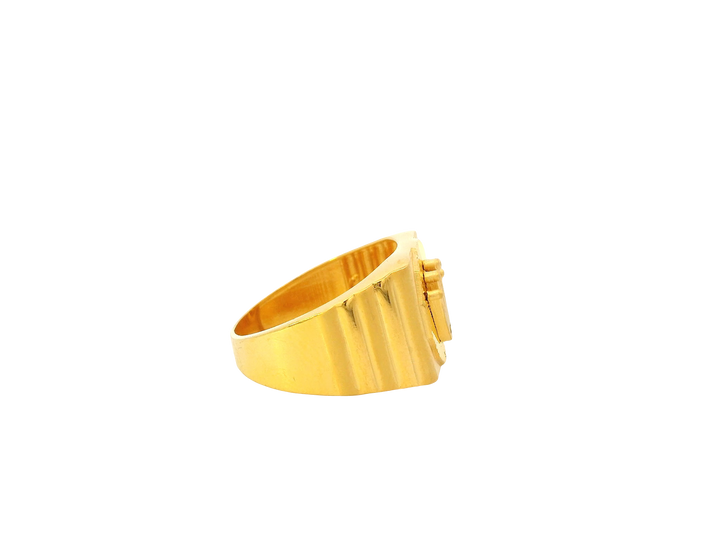 22K Yellow Gold Men’s Ring