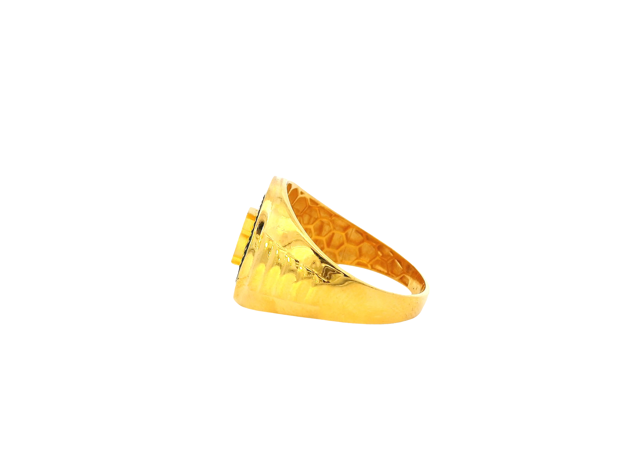 22K Yellow Gold Men’s Ring
