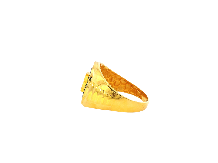 22K Yellow Gold Men’s Ring