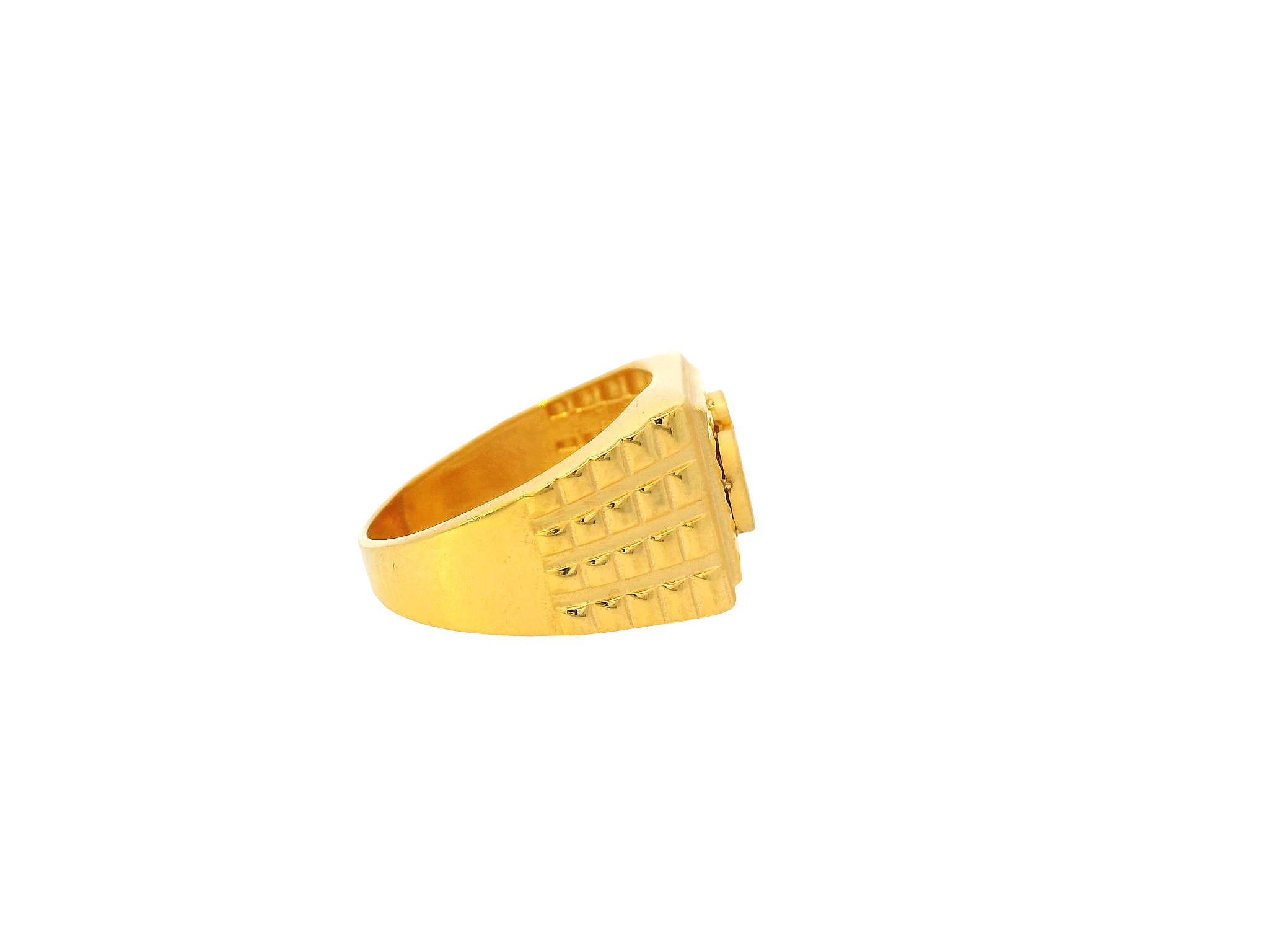 22K Yellow Gold Men’s Ring